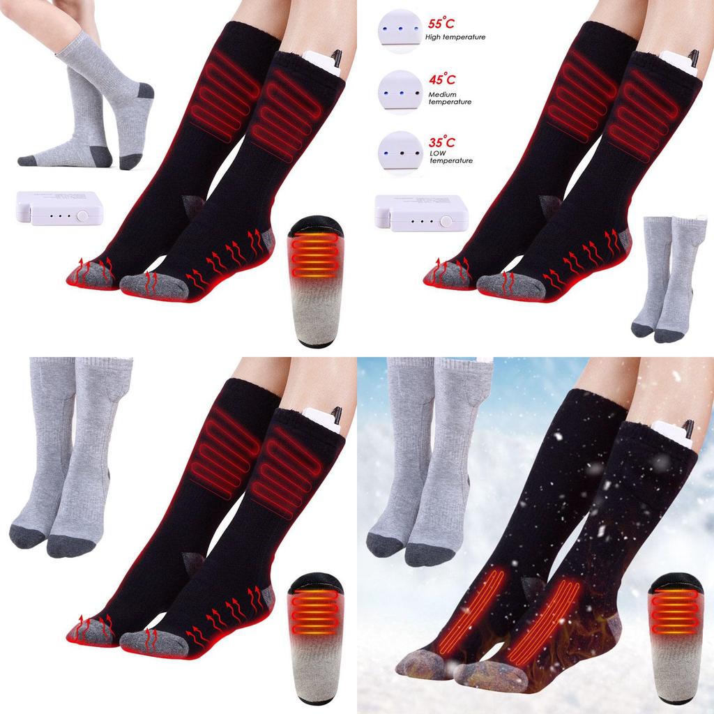 Advanced Electric Winter Warmer Socks With Rechargeable Lithium Batteries For Hunting