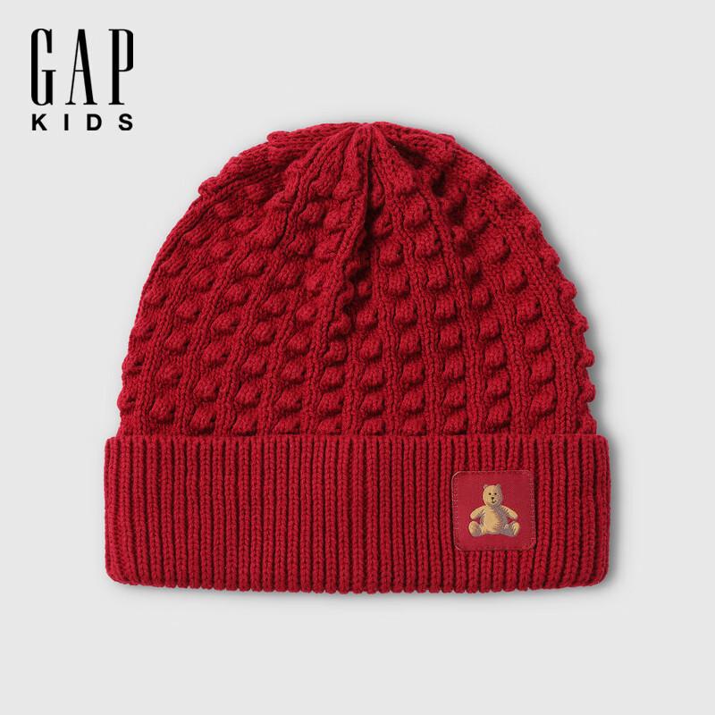 

Gap Kids Bear Logo Cable Knit Hat S/M