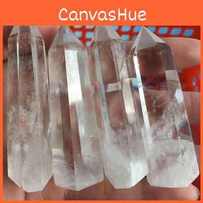 Remarkable Natural Clear White Quartz Crystal Point Healing Wand Distinctive Mineral Specimen Ornament For Meditation Practices