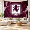 Aston Villa Football Wall Tapestry, Soft Fabric Wall Hanging, Decorative Backdrop For Bedroom Home Wall Art