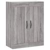 Highboard Gray Sonoma 69.5 x 34 x 180 cm Particleboard