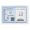 New Sweet 925 Silver Women's Princess Powder Gemstone Blue Kind Bow Design Earrings Fit Party Exquisite Jewelry Gifts