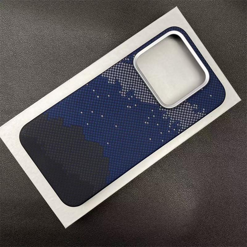 For Realme GT 8 Pro Case Aramid Carbon Fiber For MagSafe Magnetic Case Thin Carbon Cover Metal Lens Frame Phone Shell