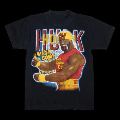 Vintage Hulk Hogan T Shirt BlackAll Size S-5Xl AL954 Unisex T-Shirt