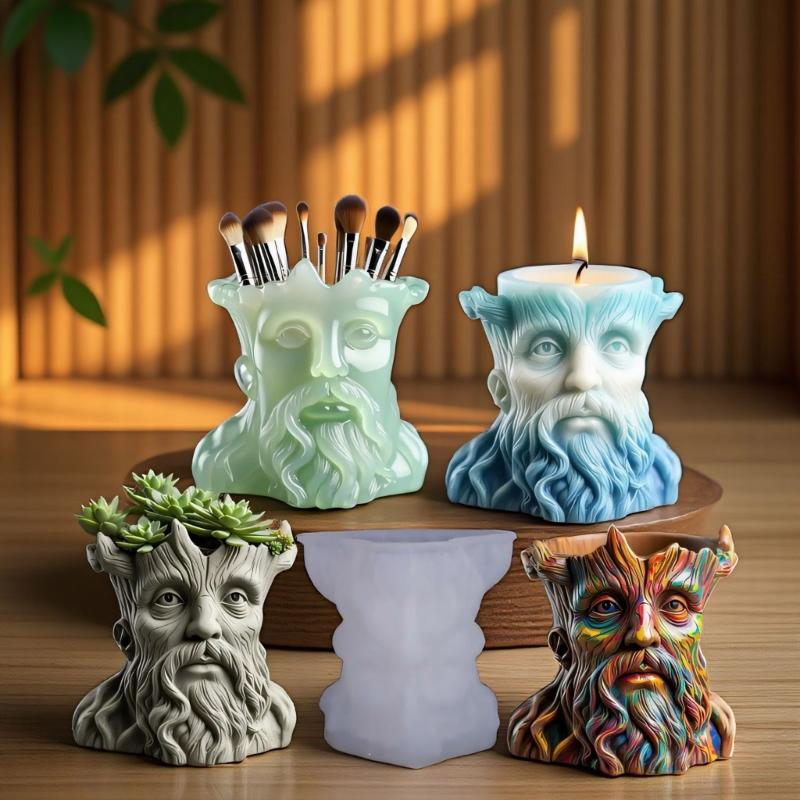 Decorative Silicone Resin Mold For Handmade Jewelry Planters Handmade Craft Projects Creative Gift Ideas For Holidays Birthdays