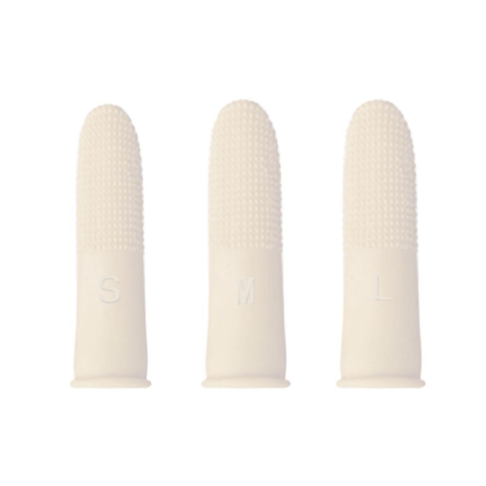 100pcs Anti-Static Latex Finger Cots Wear Resistant Fingertips Protector  Nail Industry