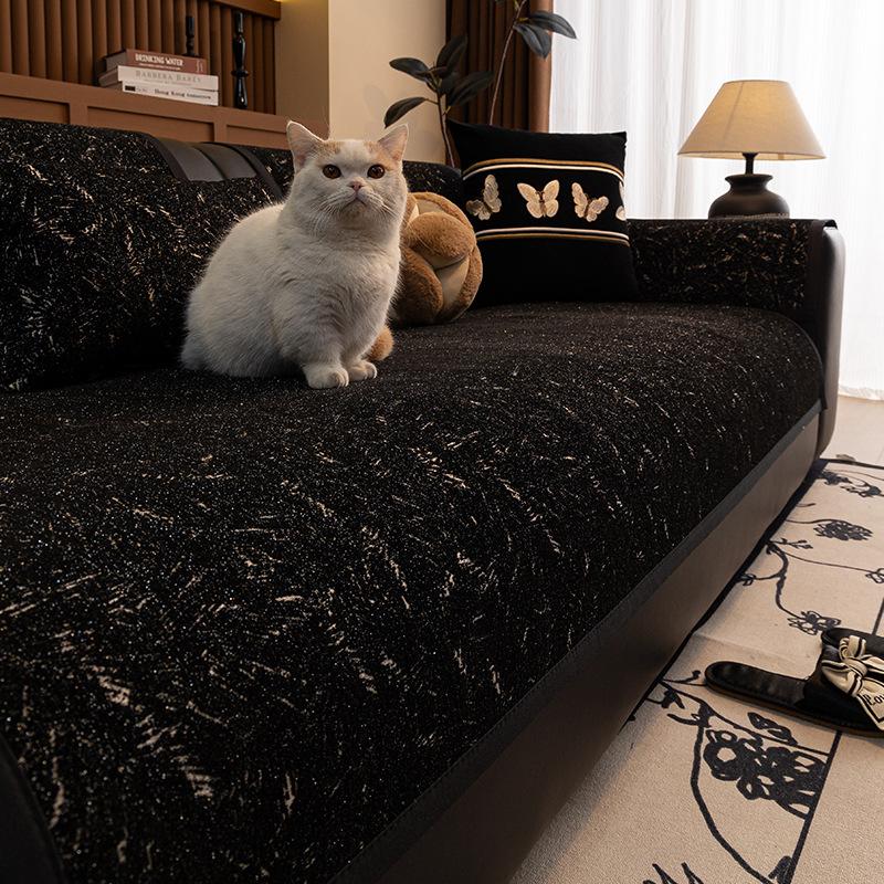 

New Sofa Cushion Light Luxury High-End Sense Simple Modern Non-Slip Seat Cushion Four Seasons Universal Dirt-Resistant Sofa Cover 70*70cm
