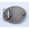 Western Bull Head Belt Buckle Texas Steer Head Cowboy Belt Buckle for Women Men Fits 1.5"-1.6" Wide Belt Multiple Style