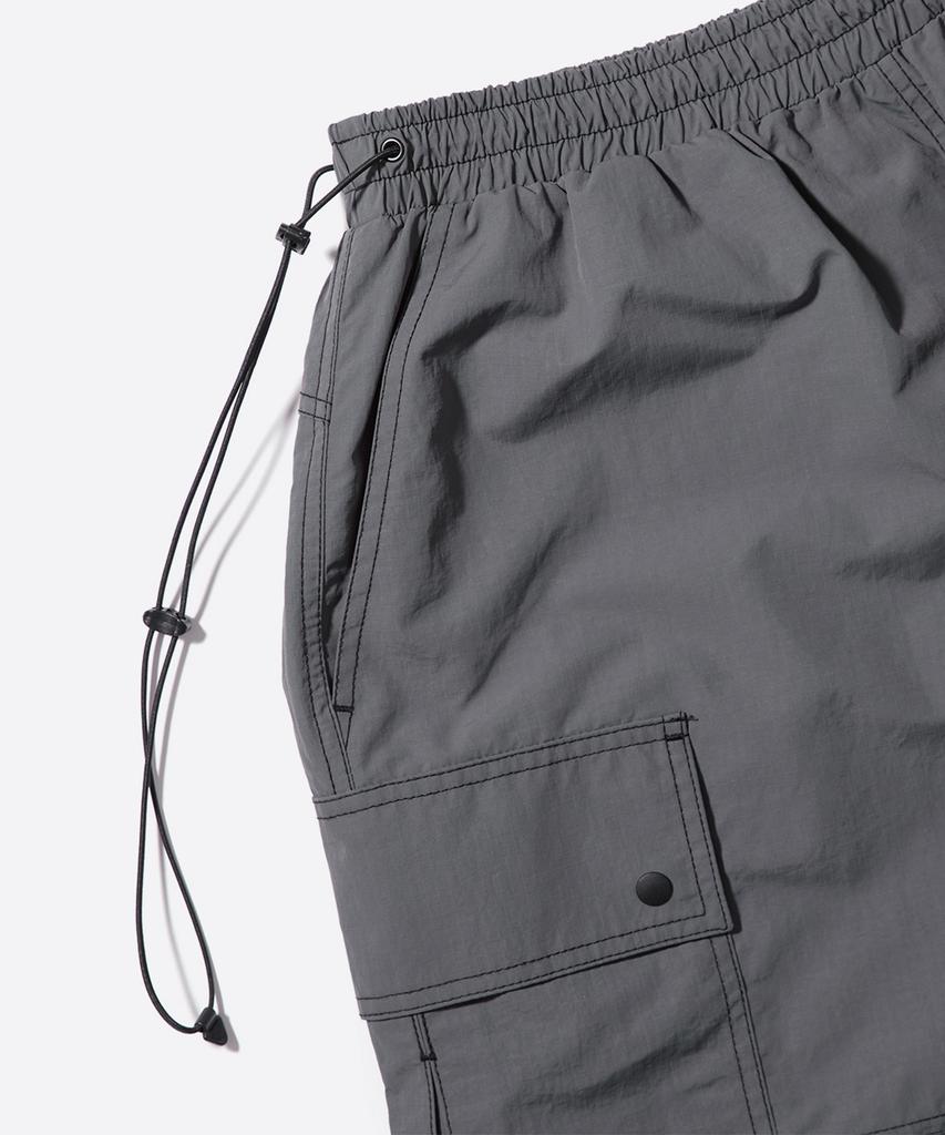 WMC Ripstop Zipper Cargo Pants_Charcoal Grey