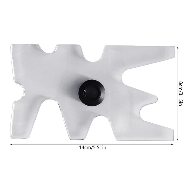 Acrylic Pool Bridge Head Billiards Cue Rack Billiards & Pool Cue Rack