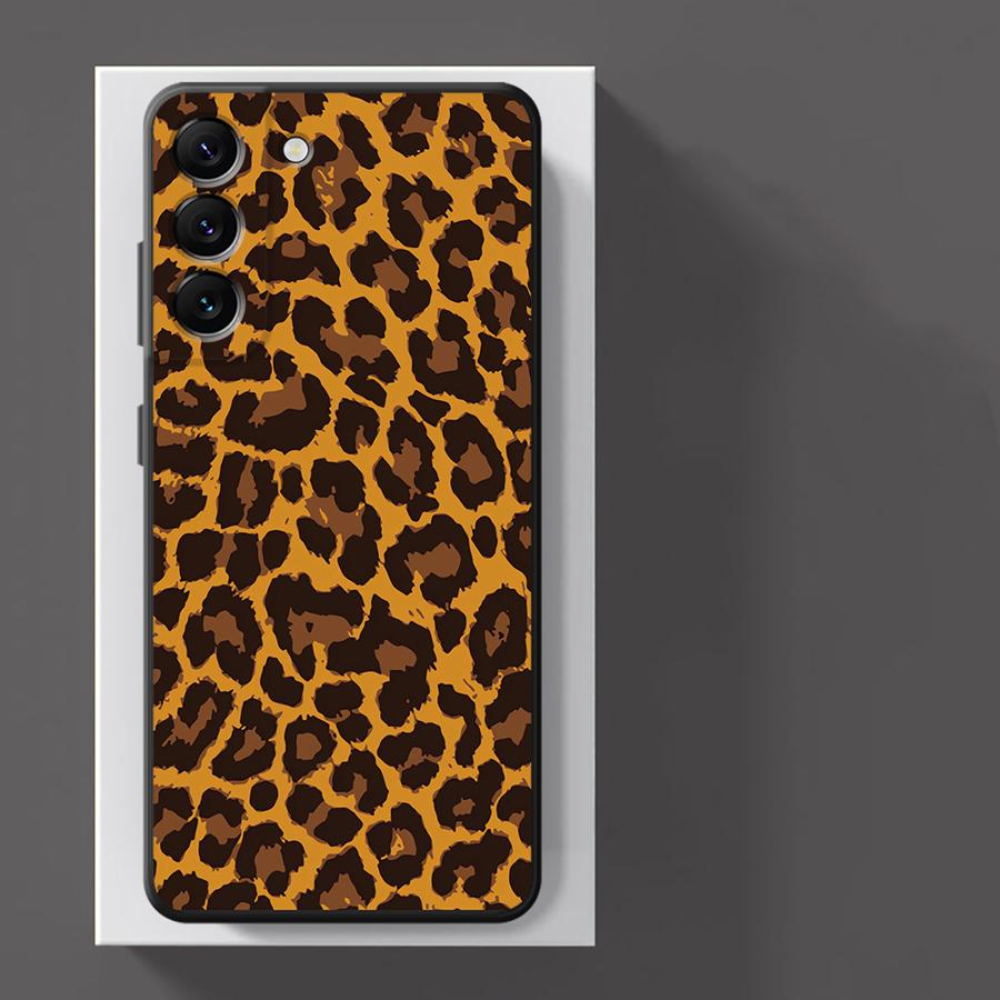 Funda Phone Cover Case for Xiaomi Redmi Note 12 Pro 9 10S 9S 13 Pro Plus 14 11s 12s 7 8 11 10 Leopard Print Pattern