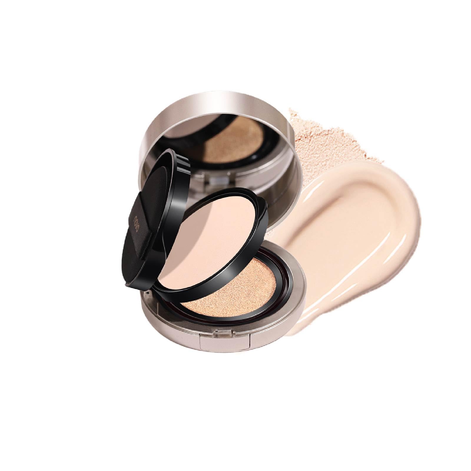 

KIADZIE Cushion Foundation with Natural Glowing Easy SPF, Long-Lasting Coverage, Finish, Skin, Touch-Ups (01-White) белый