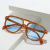 Retro Double Bridges Pilot Sunglasses for Men Women UV400 Protection Luxury Designer Rivets Fashion Shades Eyewear