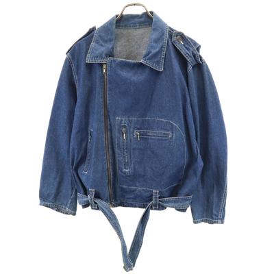 Chaqueta vaquera hecha en Japón Vaqueros azul lavado Mujer Usado