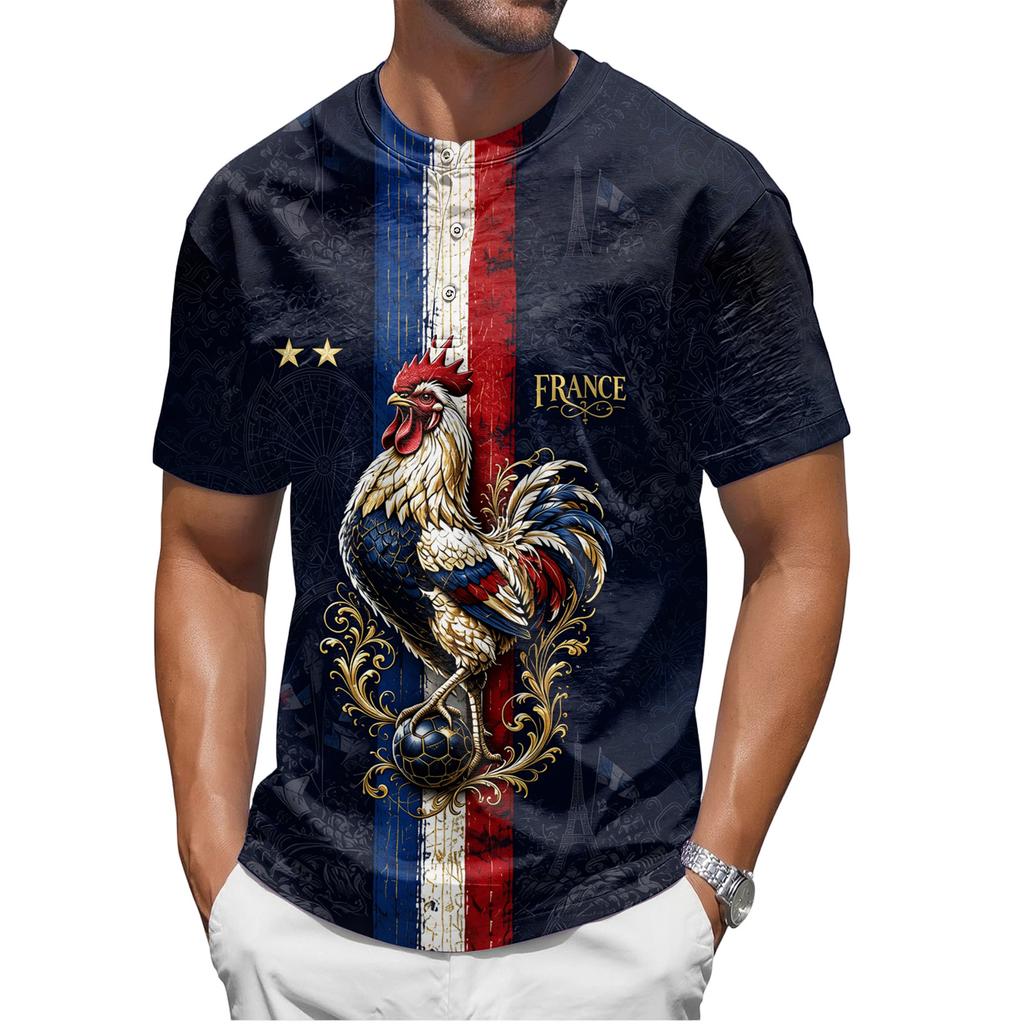Men's Lightweight Quick-Dry Mesh Neck Short Sleeve T-Shirt for Sports