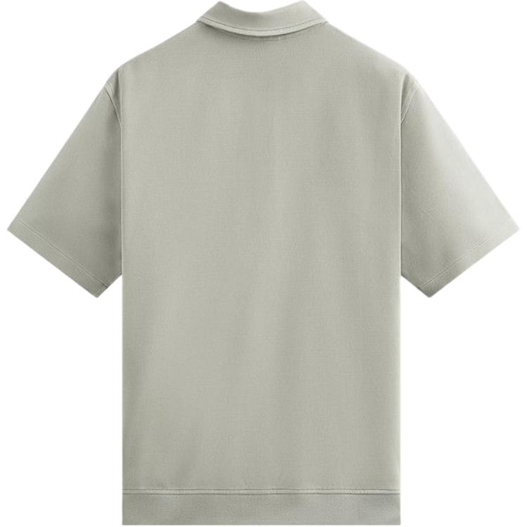 Kith Interlock Graham Polo Haze Men Tops Grey KHM031078-335