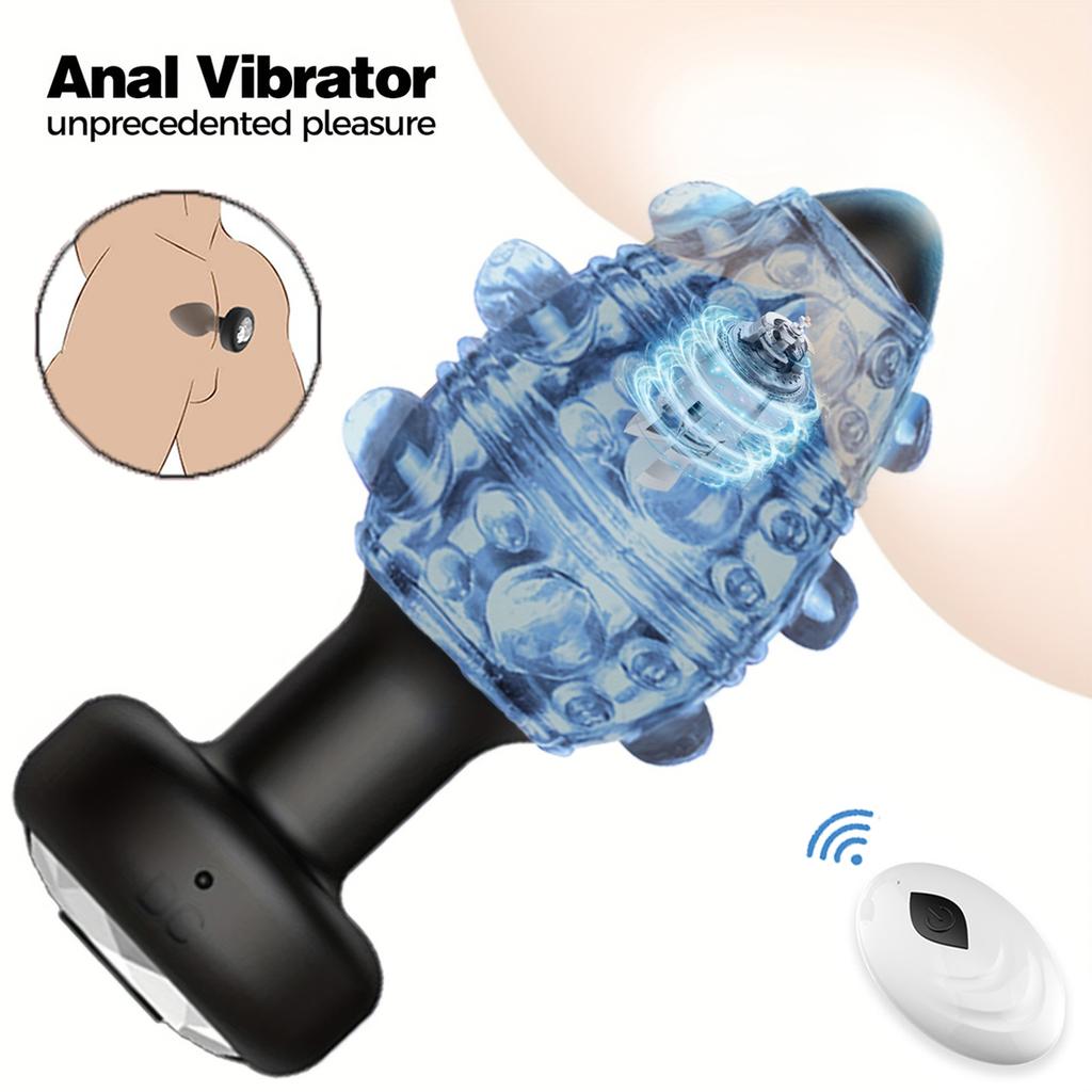 Anální kolík vibrátor Sexuální hračky 10 vibračních režimů Kolík Anální Muži Masáž prostaty Dospělé Anální hračky Anální kolík vibrátor