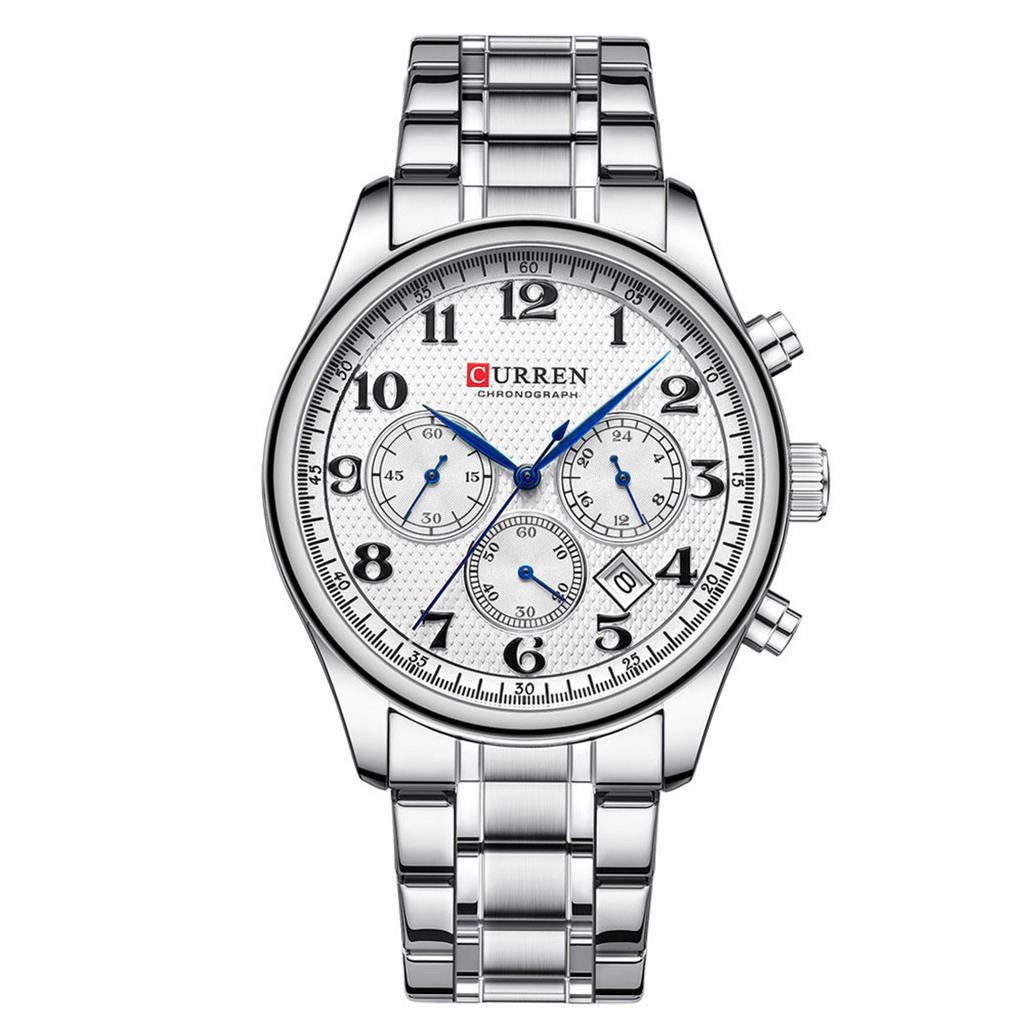 Men's Waterproof Luminous Running Alarm Clock Watch