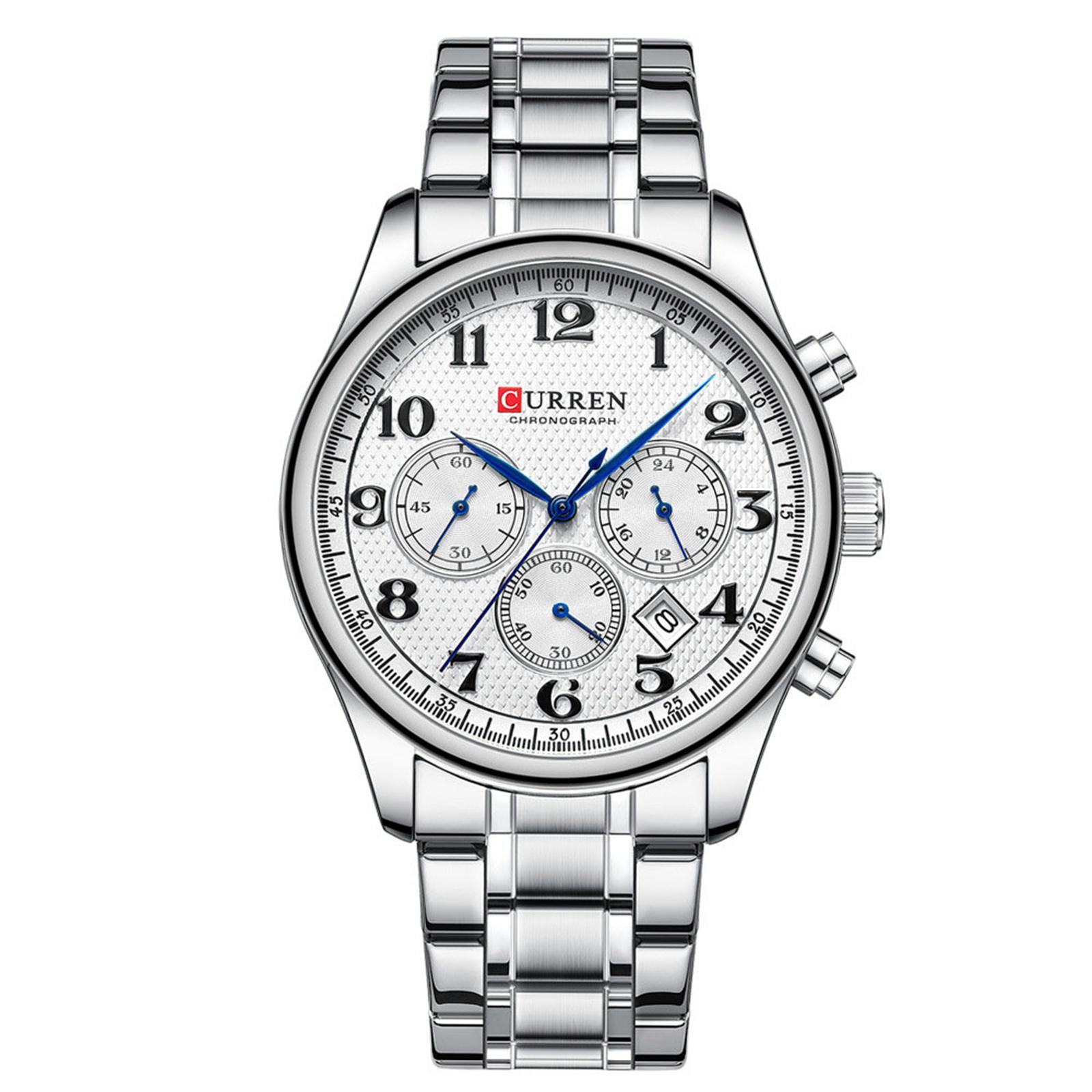 

Мужские водонепроницаемые светящиеся наручные часы-будильник для бега One Size