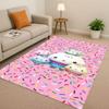 Tappeto Kawaii Casa delle Bambole di Gabby Cartone Animato Ragazza Soggiorno Area Antiscivolo Tappeto Morbido per Camera da Letto Sala Giochi e Divano, Zerbino Decorazione Casa