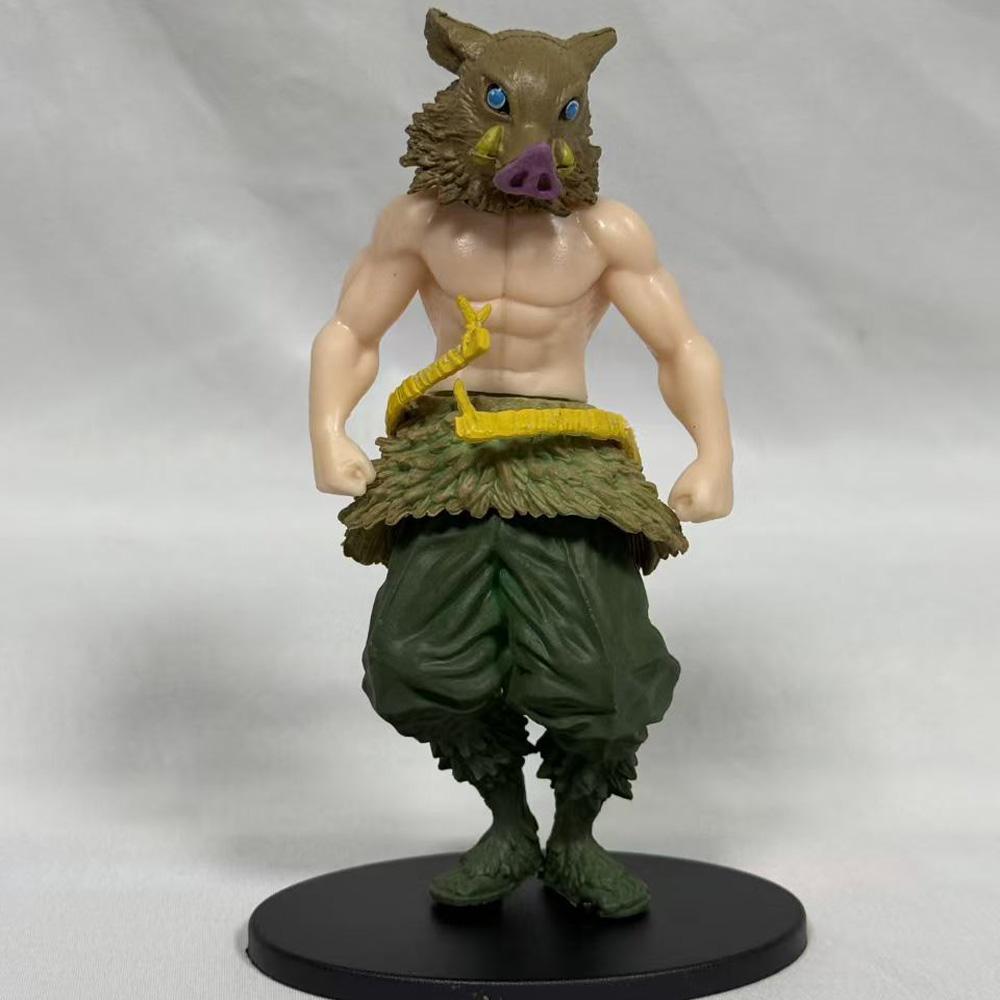 Non-Toxic .Spot Anime Slayer Kimetsu No Yaiba Figure Kamado Tanjirou Action Figure Agatsuma Zenitsu Nezuko Warrior Pvc Model Toys