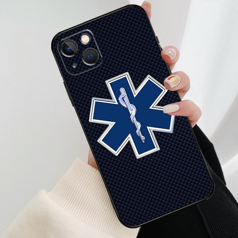EMT EMS Medical Phone Case For iPhone 17 Pro Max 14 13 12 11 15 16 Pro Max mini 16 15 Plus 16e 17 Air Cover