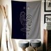 France FFF Wall Tapestry Aesthetic Wall Hanging Printed Fabric Blanket Decorative Tapestries for Bedroom Living Room Home Decor