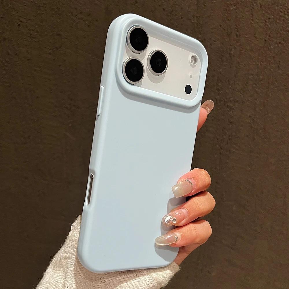 Luxury Candy Color Liquid Silicone Phone Case For iPhone 17 16 15 14 13 Pro Max 17Pro 16Pro Air Soft TPU Bumper Back Cases Cover