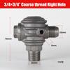 Zuverlässiges Rückschlagventil mit Eisengewinde für Luftkompressor und Luftpumpe 3 Anschlüsse