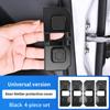 4pcs Soft Car Door Latch Covers Silicone Door Lock Cover Noise Reduction Covers  Vehicle Interior