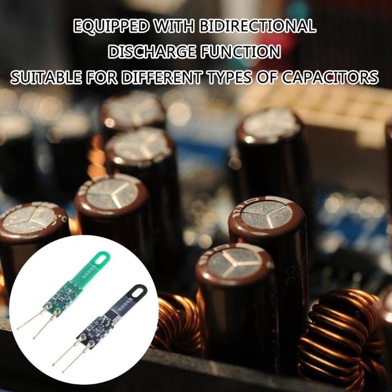 Capacitor Discharge Pen Fast Discharging High Voltage 1000UF 5000UF Repair Tool Discharger for Electronic Safety