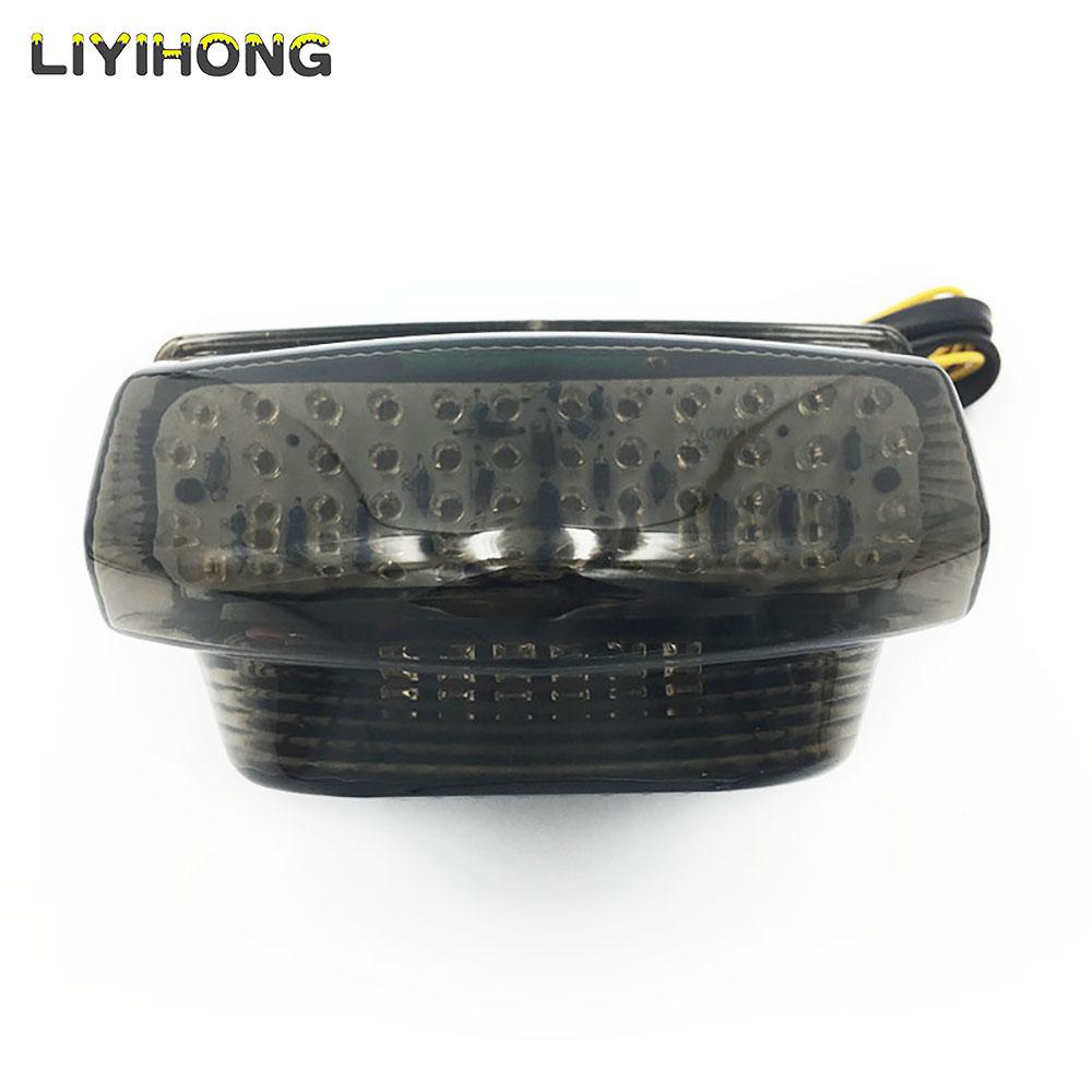 Для HONDA CBR 600 RR CBR600 RR F5 2007-2012 Интегрированный задний поворотник, стоп-сигнал, задний фонарь мотоцикла Smoke 1