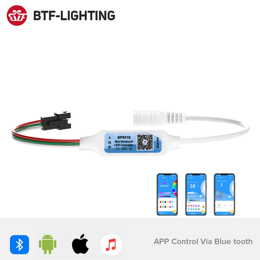 

SP Controller RGBIC Light Strip with Bluetooth, WiFi, and Music App (Models 105/06/07/08/110E)