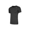 T Shirts Men's Black Crew Neck Moderate Straight Fit CE0876