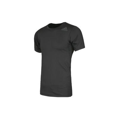 T-shirts Homme Noir Col Rond Coupe Droite Modérée CE0876
