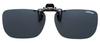 [cliponkeeper] Made in Japan Polarized Clip-on Sunglasses, Wearable Over Glasses, UV Protection, Ultra-lightweight, Flip-up Style, Large Size,