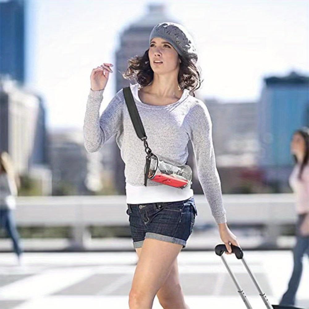 Transparent Laser Crossbody Bag for Women Cylindrical Fashion Mini Shoulder Messenger Bag PVC Jelly Small Tote Bag