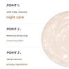 BRTC Vitalizer Whitening Sleeping Pack 100ml Hydrating Night Cream, Moisturizing Sleeping Pack