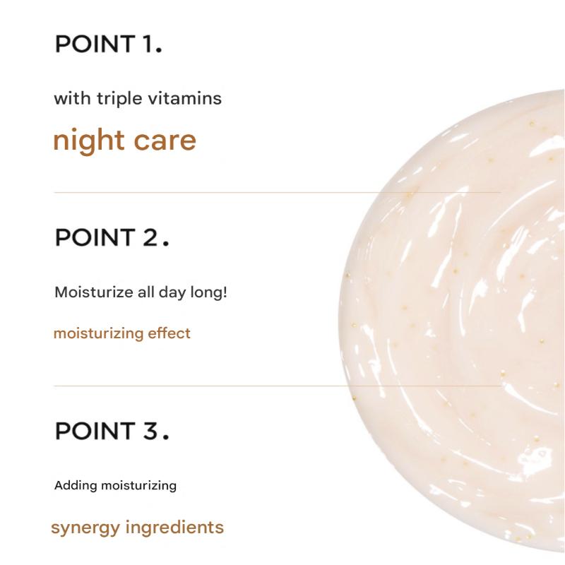 BRTC Vitalizer Whitening Sleeping Pack 100ml Hydrating Night Cream, Moisturizing Sleeping Pack