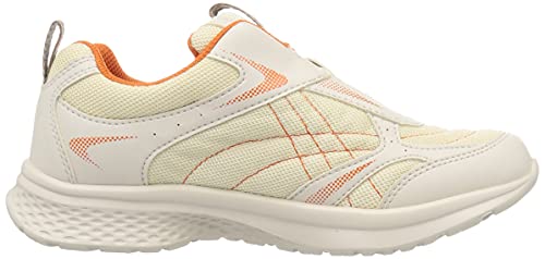 SPALDING JIN 3820 Women's Lightweight Water-Repellent Walking Sneakers, Size 25.0 Cm, Beige