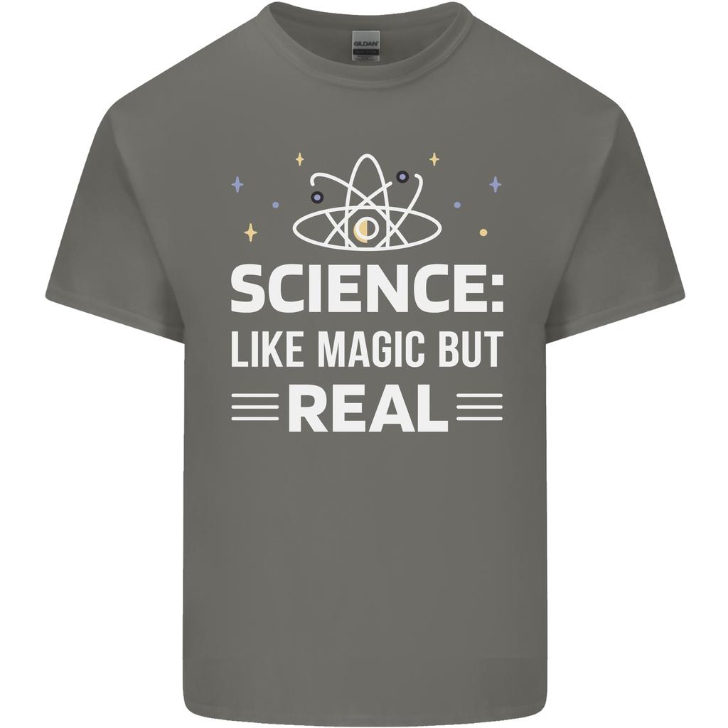 Science Like Magic But Real Funny Nerd Geek Unisexs Light Cotton TShirt