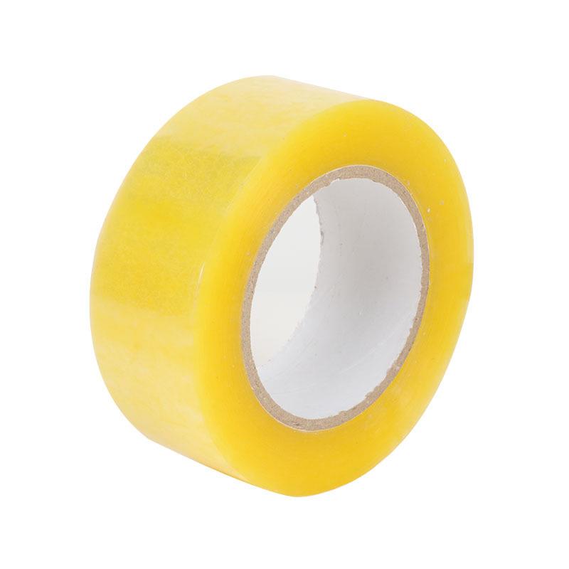 Transparent Beige Sealing Tape for E-commerce Packaging - Large Rolls