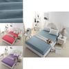 Luxurious Fitted Sheet Bedding Cover Set With Comfort In Solid Color Options