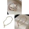 New Chinese Style Freshwater Pearl Butterfly Knot Bracelet For Women And Men Gift