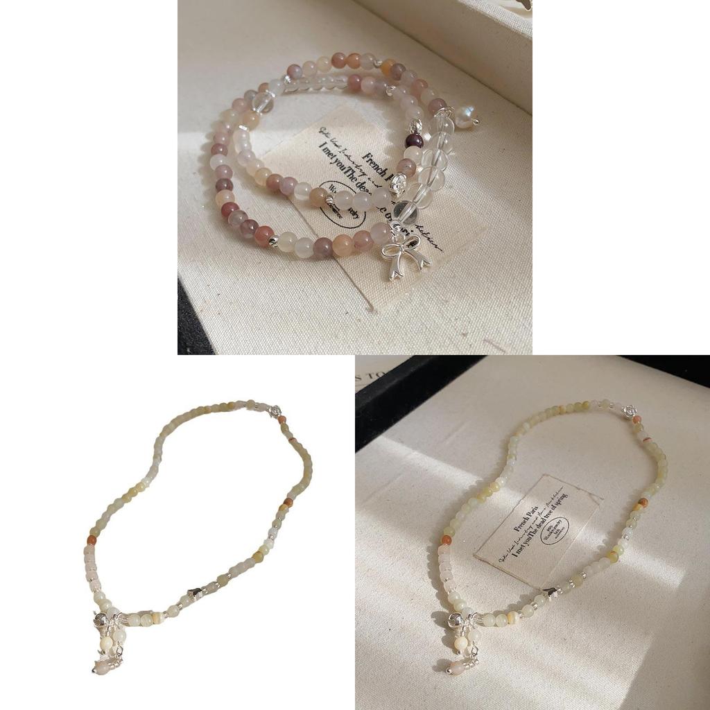 New Chinese Style Freshwater Pearl Butterfly Knot Bracelet For Women And Men Gift