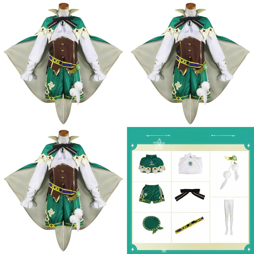 Luxurious Genshin Impact Venti Cosplay Costume For Women Perfect For Halloween Parties