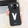 For Xiaomi Redmi Note 14 Pro+ 5G Case Black Lucky Letter A-Z Soft Silicone Cover For Redmi Note 14Pro Plus 5G 6.67" Phone Cases