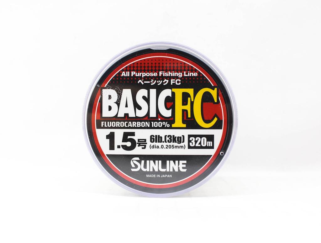 Sunline Linea Fluorocarbon Basic FC 320m Misura 1.5 6lb (6213)