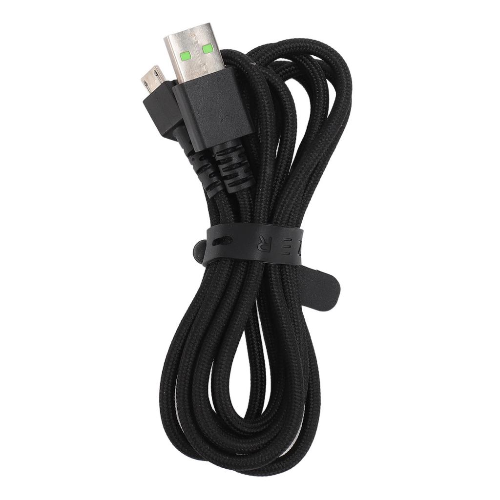 Charging Cable for Naga Pro Mouse Micro USB 5.9ft Long Antiwear Nylon Metal Mouse Charger Cord for