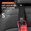 Car Leather Hook Seat Back Car Interior Decoration Supplies Multi-Functional Storage Folding Hang Hidden Hook